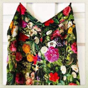 🌴Antix Tropical Brazilian sleeveless blouse , 100% Viscose, m